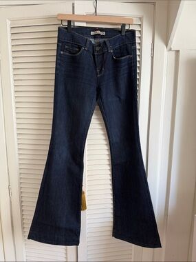 J Brand Dark Indigo Flare Jeans